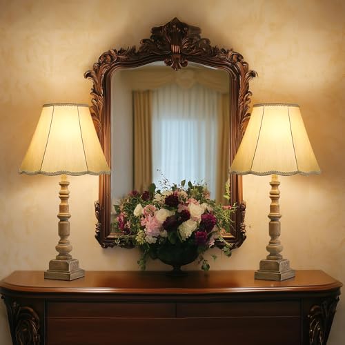Scalloped Lamp Shades Set of 2 (2 Count)