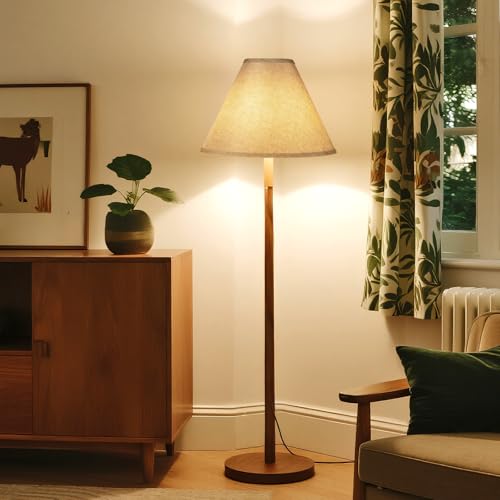 16 Inch Tan Linen Lamp Shades (2 Count)