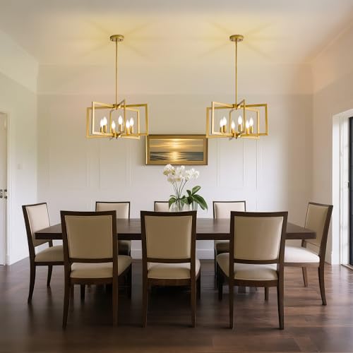 Modern Gold Chandeliers for Dining Room