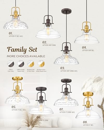 11" Modern Kitchen Pendant Lighting Over Island