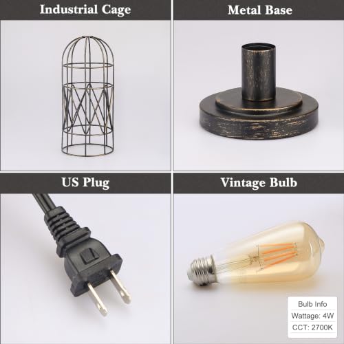 Industrial Table Lamp