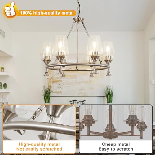 25" Modern Chandelier for Dining Room