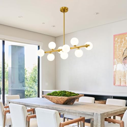 Mid Century Modern Sputnik Chandeliers