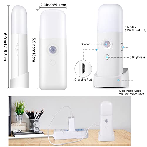 Rechargeable Motion Sensor Night Light (2 Count)