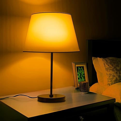 Amber Light Bulb 3 Way LED Light Bulbs 50 100 150W Equivalent A19 (2 Count)