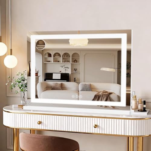 Vanity Mirror with Lights 28"x20"