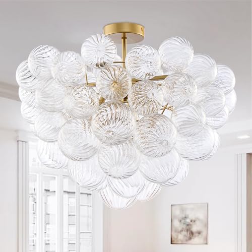 Nordic Bubble Ball Glass Ceiling Light