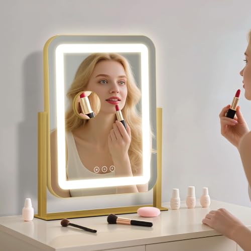 13.1"×16.7" Vanity Mirror with Lights