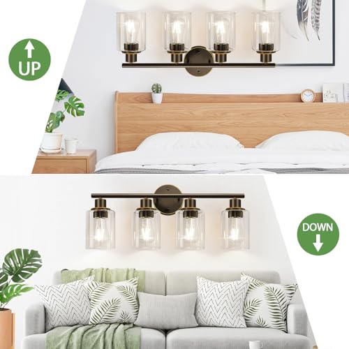 4 Light Bathroom Light Fixtures