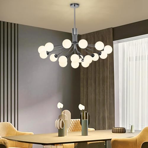 Glass Ball Sputnik Chandelier