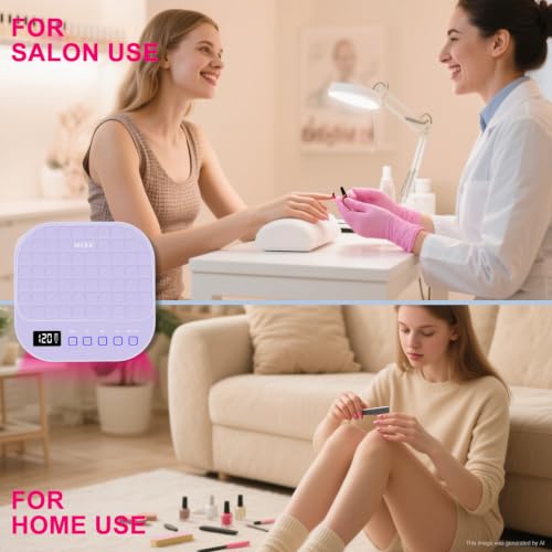 Red Light UV LED Nail Lamp