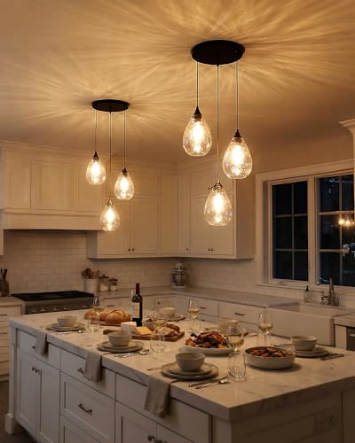 Black 3 Light Pendant Lighting