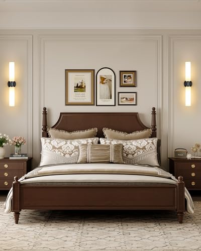 Black Wireless Battery Operated Wall Sconce with Remote Control (2 Count)