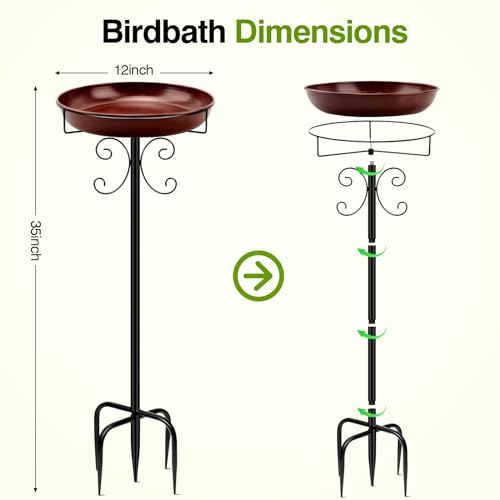 Heavy Duty Bird Baths for Outdoors