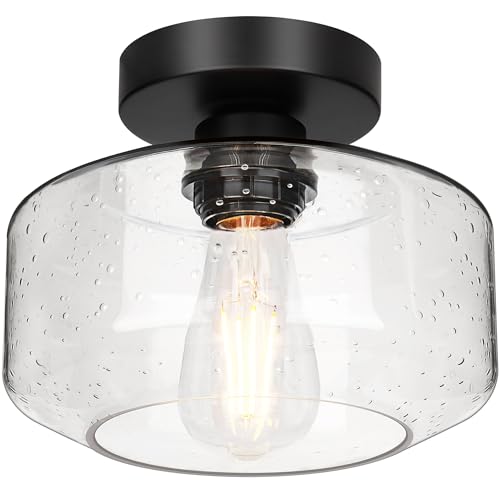 Industrial Semi Flush Mount Ceiling Light