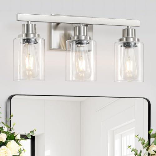 3 Light Bathroom Light Fixtures (3 Count)