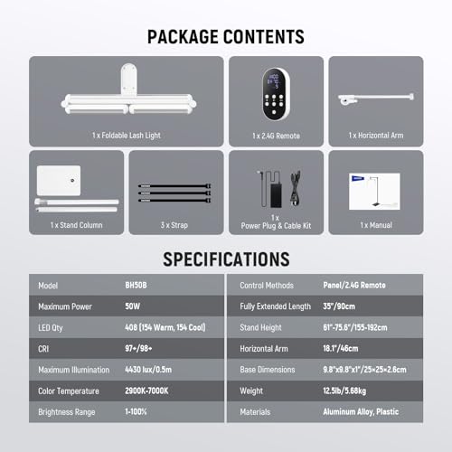 35" LED Lash Light