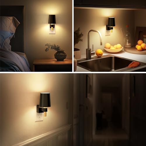 Night Light Dimmable Night Lights Plug into Wall Soft White 3000K