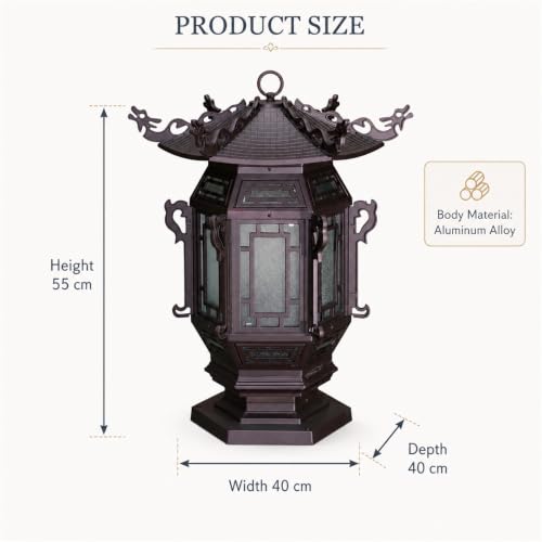 Vintage Outdoor Pillar Light