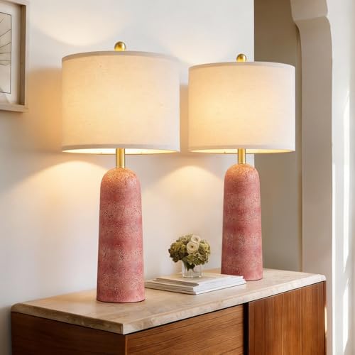 27.25" Modern Table Lamp Set of 2 (2 Count)