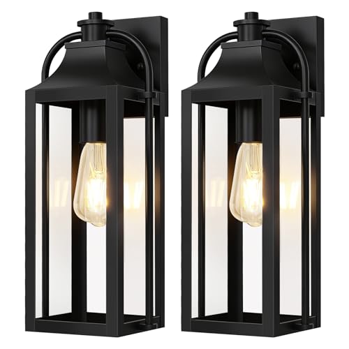 2 Packs Outdoor Wall Lights (2 Count)