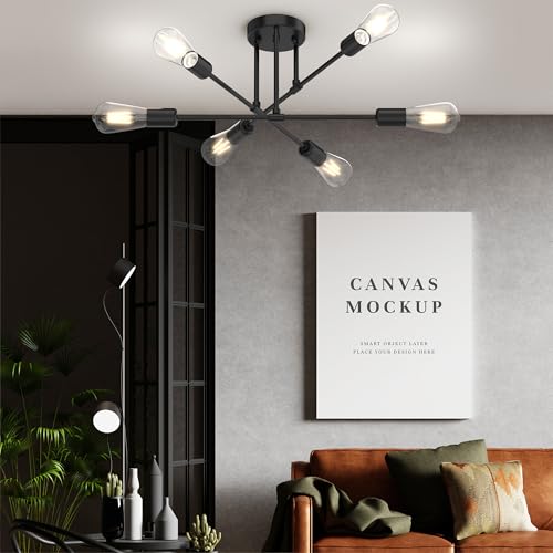 Modern Sputnik Chandelier Ceiling Light Fixtures