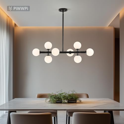 Modern Linear Chandeliers for Dining Room