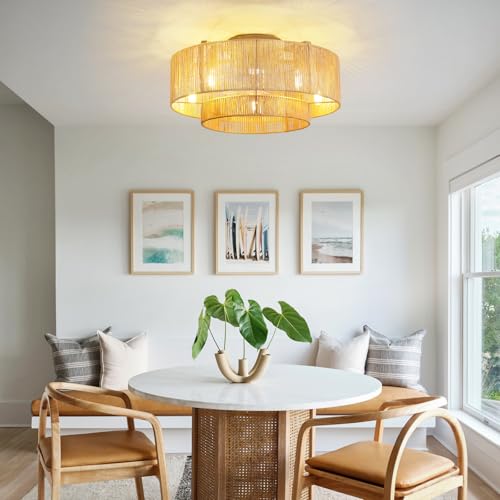 Boho Ceiling Fans with Lights (20 inch)