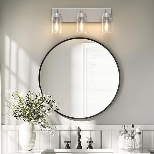 Bathroom Lighting Fixtures (3 Count)