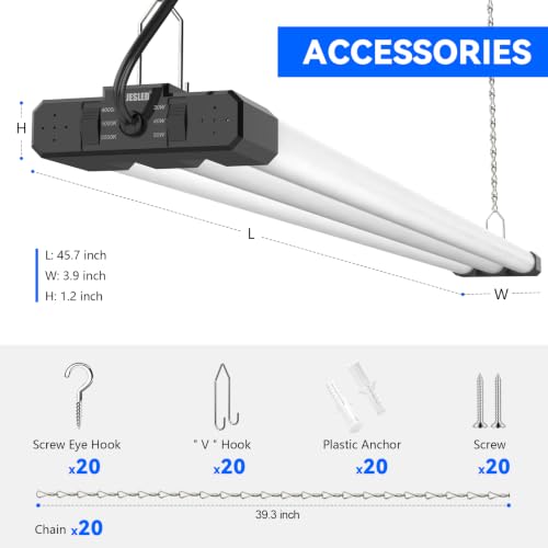 LED Shop Lights 4FT 7500LM (10 Count)