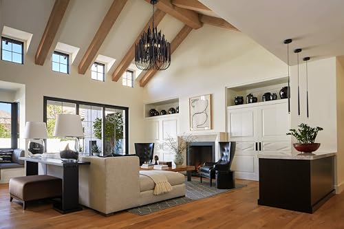 Modern Farmhouse Chandelier for Dining Room 21"