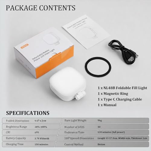 Magnetic Selfie Light Compatible with MagSafe