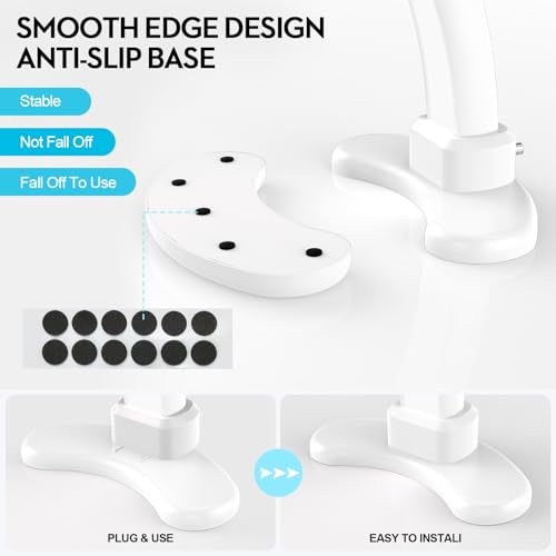 Large Half Moon LED Light for Table Nail Desk Lamp