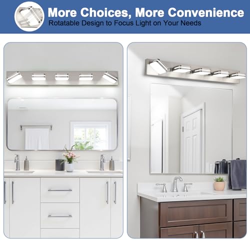 360° Rotate LED Bathroom Vanity Light Fixtures