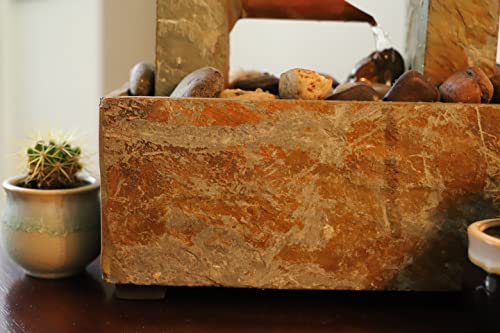 Spillway Rustic Indoor Table Fountain