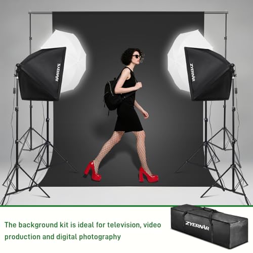 Photography Lighting kit with Backdrops