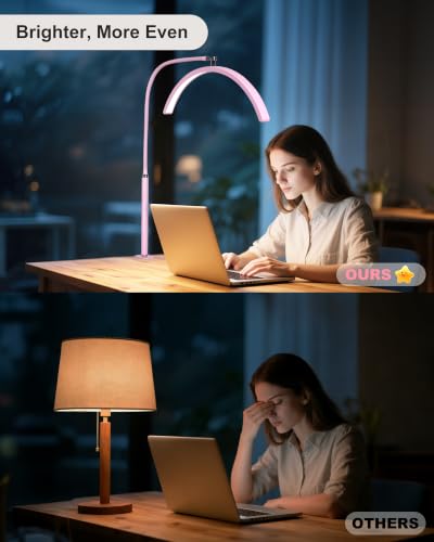 Half Moon Light for Nail Desk