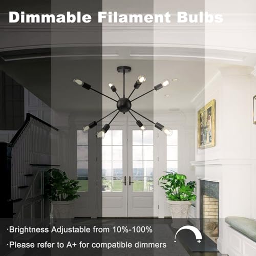 A19 LED Edison Light Bulb (6 Count)