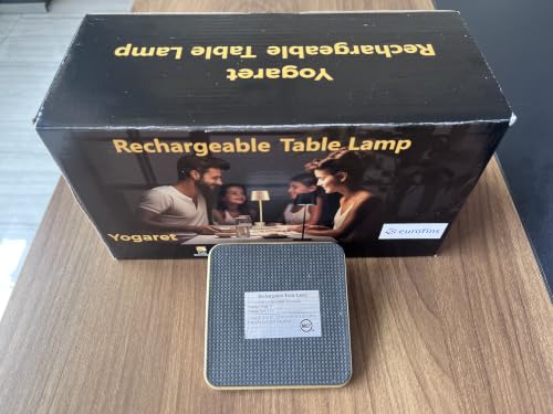 4 Pack Gold Rechargeable Led Cordless Table Lamps (4 Count)