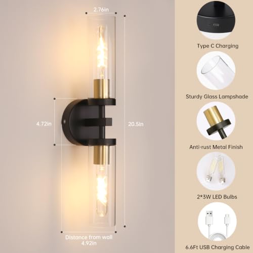 Set of 2 Wall Sconces (2 Count)