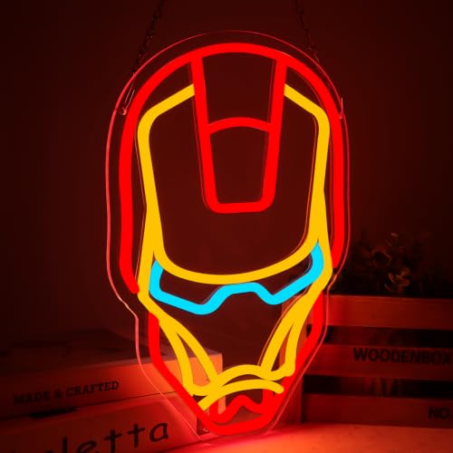 Anime Theme Cartoon LED Neon Sign for Wall Decor (Iron)
