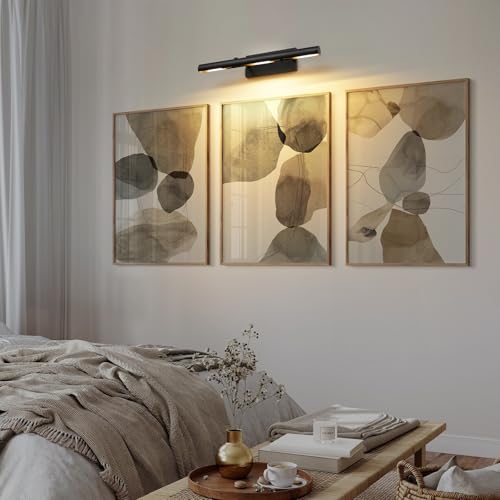 Black Art Picture Frame Wall Light