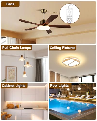 Wireless Light Switch and Receiver Kit