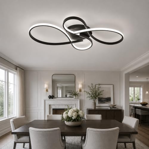 66W Dimmable Modern LED Ceiling Light Fixtures 3000K