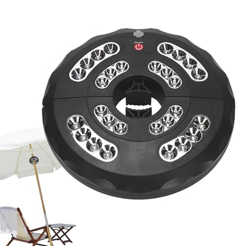 Under Umbrella Outdoor Lights Rechargeable Waterproof Lamp 3 Modes