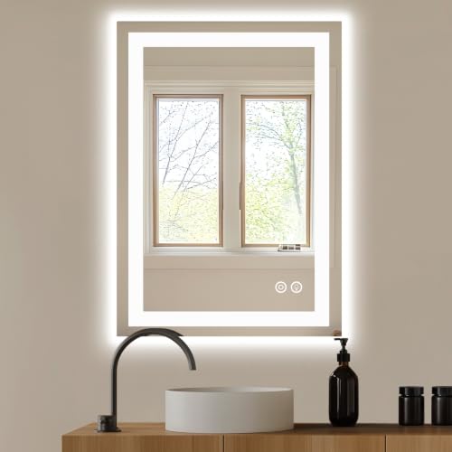 24.1"x32.1" LED Bathroom Mirror