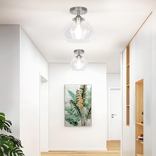 Modern Semi Flush Mount Ceiling Light Fixture
