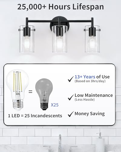 A19 Daylight Edison Bulbs (6 Count)