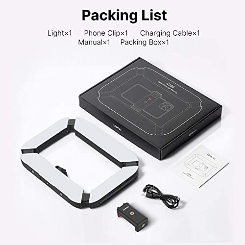 Smartphone Video Rig PICTRON U200 Handheld LED Ring Light Selfie Light