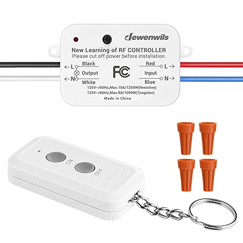 Wireless Light Switch and Receiver Kit